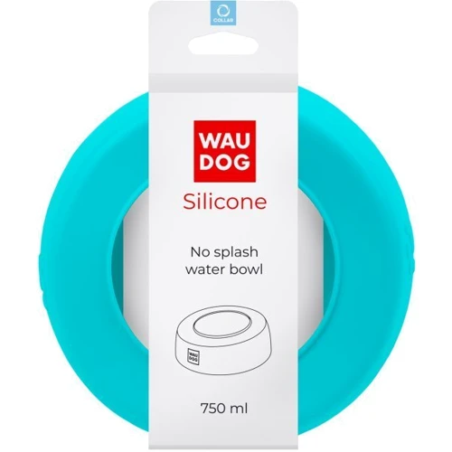 Миска-непроливайка WAUDOG Silicone 750 мл блакитний (50782): Тип Миски