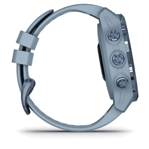 Смарт-часы Garmin Descent Mk2S Mineral Blue with Sea Foam Silicone Band (010-02403-07): Операционная система Проприетарная