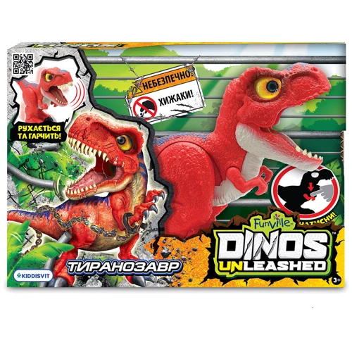 Интерактивная игрушка Dinos Unleashed серии Walking & Talking - Тираннозавр (31120): Тип животное