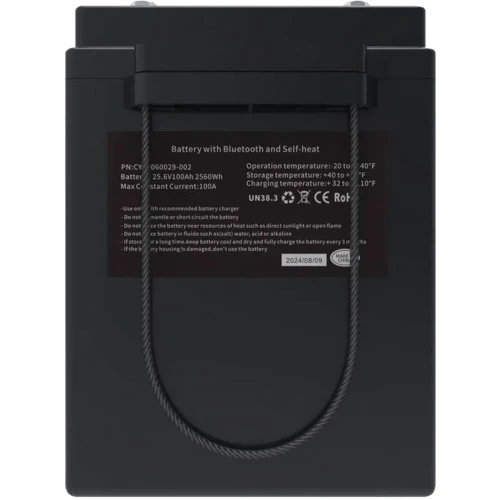 Аккумуляторная батарея Cyclen 25.6V 100Ah 100А LiFePo4: Тип LiFePO4
