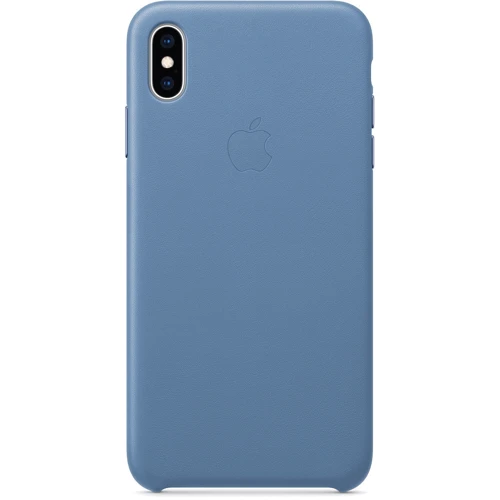 Чехол для iPhone Apple Leather Case Cornflower (MVFX2) for iPhone Xs Max