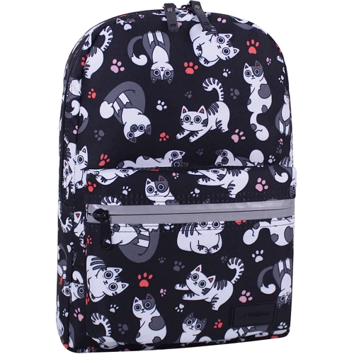 Жіночий рюкзак Bagland Молодіжний Mini 776 чорний (0050664)
