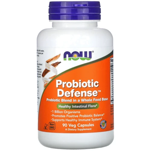 Now Foods Probiotic Defense Пробиотики 13 штаммов КОЭ 90 капсул