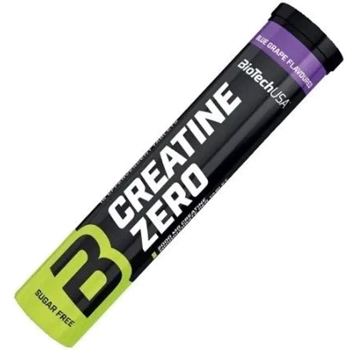 Креатин BioTechUSA Effervescent Creatine Zero 18 tabs/ 18 servings/ Blue Grape