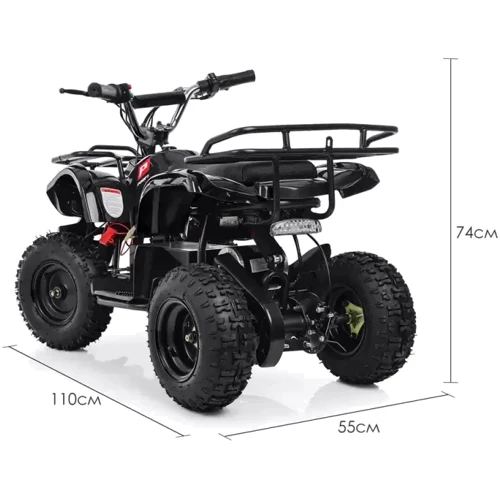 Детский электромобиль Квадроцикл Bambi HB-EATV800N-2 V3 до 65 кг: Материал корпуса пластик