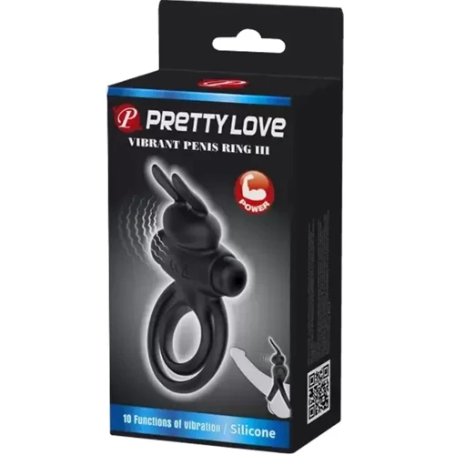 Кольцо эрекционное LYBAILE Pretty Love - Vibrant penis ring III, BI-210206