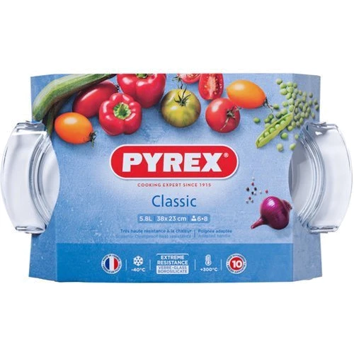 Кастрюля Pyrex 5.8 л (460A000): Диаметр, см 23