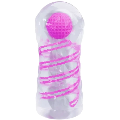 Мастурбатор LYBAILE Pretty Love Transparent Spiral Masturbator Pink (BM-009229N-1): Для кого Для мужчин