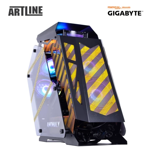 Персональный компьютер (ПК) ARTLINE Overlord ANOMALY (ANOMALYv65): Процессор AMD 16-core Ryzen 9 7950X 4.5-5.7GHz