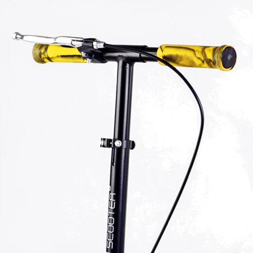 Двухколесный самокат Best Scooter Wolf Black and yellow (114195): Максимальная допустимая нагрузка, кг 70
