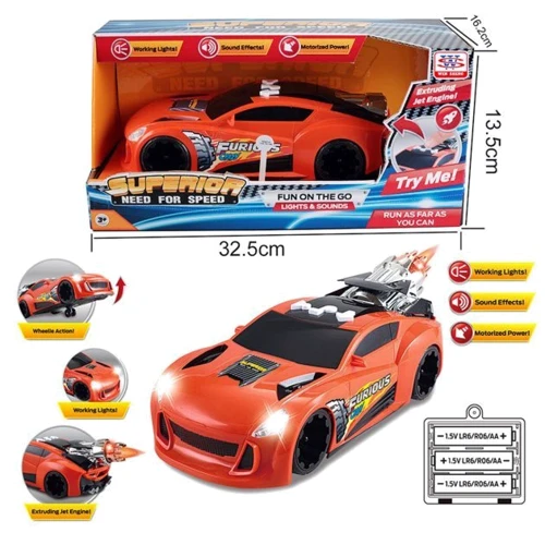 Машина WEN SHENG Furious Crazy на батарейках WS8972: Производитель WEN SHENG