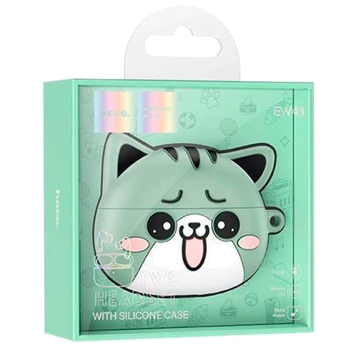 Наушники Hoco EW48 Mint Cat фото 1