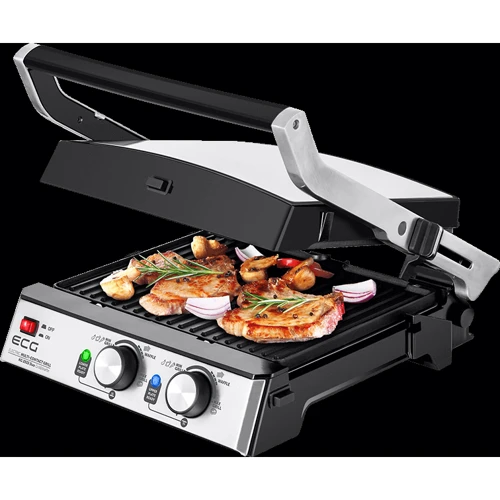Электрогриль ECG KG 2033 Duo Grill & Waffle фото 5