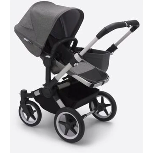 Универсальная коляска 2 в 1 Bugaboo Donkey 3 Mono ALU/GREY MELANGE, серый меланж (180154GM01): Количество блоков 1