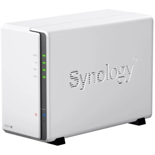 Сетевой накопитель (NAS) Synology DS213j: Слоты для дисков 2 x 3,5" SATA(II) или 2 x 2,5" SATA/SSD