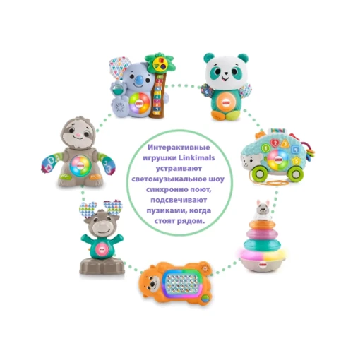 Інтерактивна іграшка Fisher-Price Веселий лосьйон серії Linkimals (укр.) (GXR01) фото 9