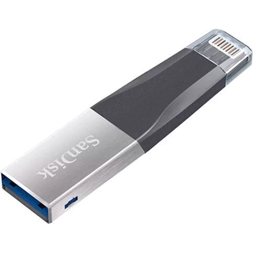 USB-флешка SanDisk 64GB iXpand Mini USB 3.0/Lightning (SDIX40N-064G-GN6NN): Вес 4,5 г