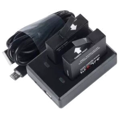 Двойное зарядное SJCAM Dual-slot Battery Charger for SJ8 series фото 4