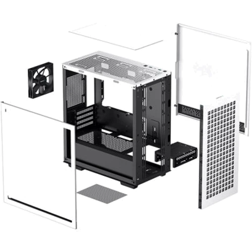 Корпус DeepCool CH370 White (R-CH370-WHNAM1-G-1) фото 10