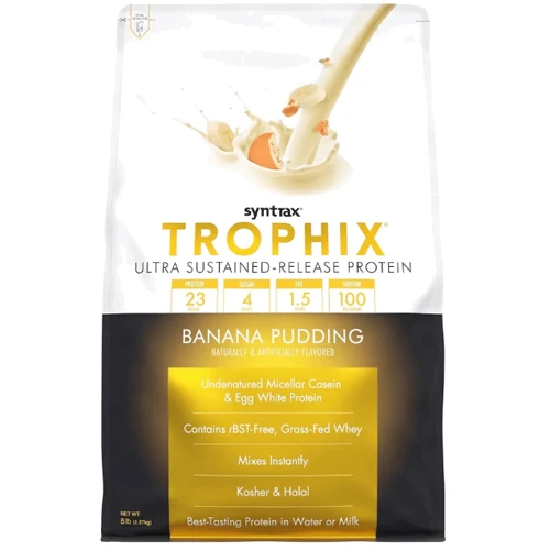 Протеїн Syntrax Trophix 2270 g / 65 послуг / Banana Pudding