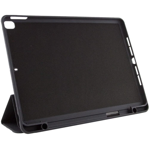 Аксессуар для iPad Epik Smart Case Black for iPad 10.2 2019-2021/iPad Air 2019/Pro 10.5: Особенности отделение для стилуса, Приятен на ощупь, Складывается в подставку, Стильный дизайн, Удобно держать в руке