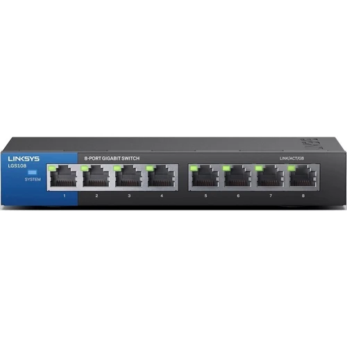 Мережевий комутатор Linksys LGS108