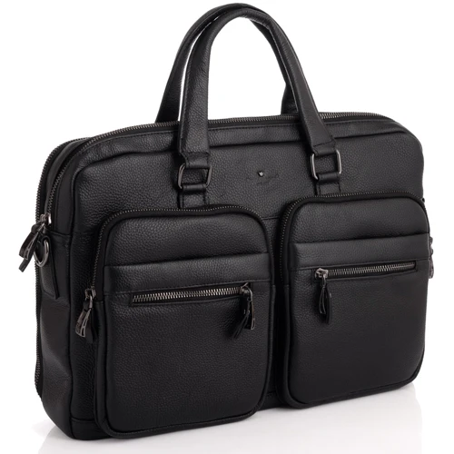 Мужская сумка мессенджер Der Flinger черная (SHIDF5359-black)