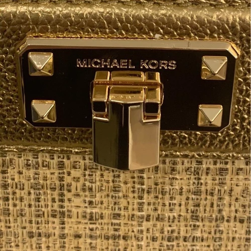 Женская сумка тоут Michael Kors золотистая (192877346742): Пол Женский