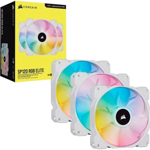 Кулер Corsair SP120 RGB ELITE White (CO-9050137-WW): Тип вентилятор