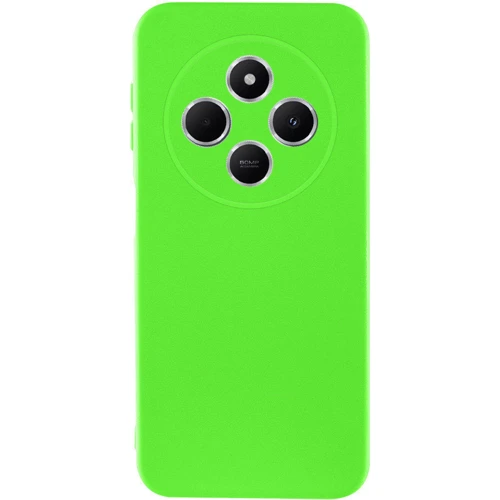 Чехол для телефонов TPU Case Getman Liquid Silk Full Camera Neon Green for Xiaomi Redmi 14C / Poco C75