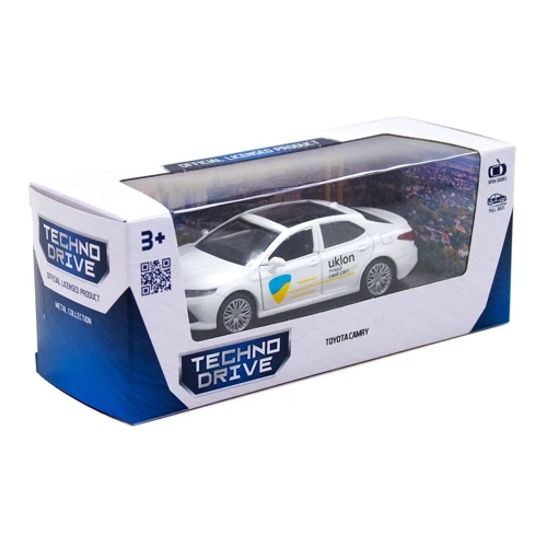 Автомодель TechnoDrive Toyota Camry Uklon белый (250291) фото 8