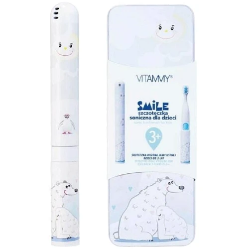 Зубная щетка Vitammy SMILE White Bear (от 3 лет): Тип Зубная щетка