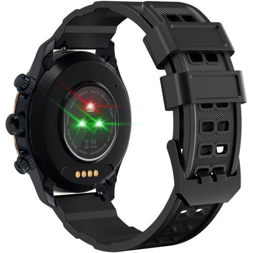 Смарт-часы Globex Smart Watch Titan Black: Материал ремешка Металл / Силикон