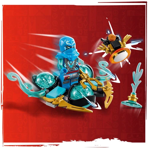 Конструктор LEGO Ninjago Суперсила дракона Нії дрейф спін-джитсу 57 деталей (71778) фото 6