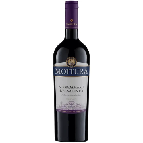 Вино Mottura Vini Negroamaro del Salento IGT, червоне, сухе, 11-14.5% 0.75л (MAR8006853000763)