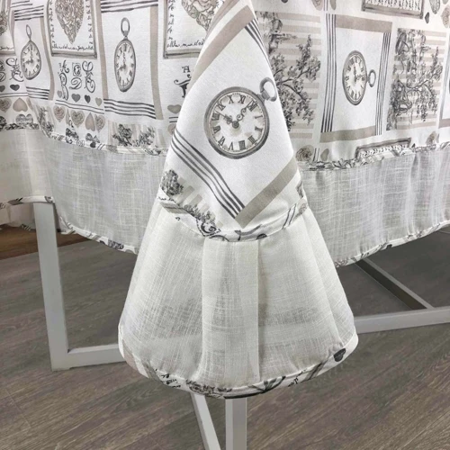 Скатерть Прованс Happy time 150х150см (23769)