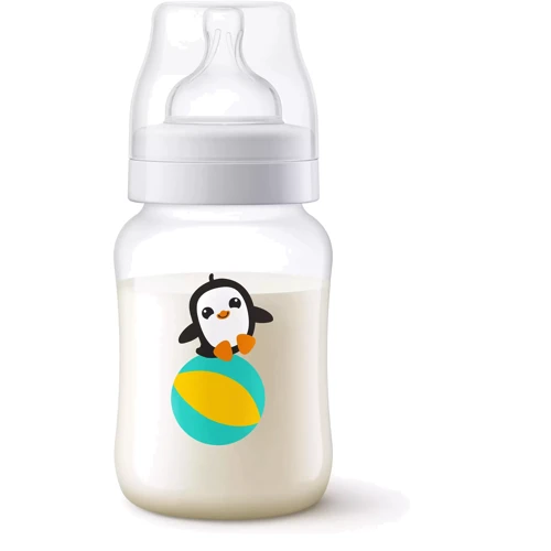 Бутылочка для кормления Philips AVENT Anti-colic Пингвин 260 мл (SCF821/13) фото 14