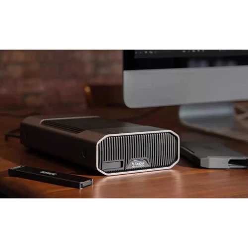 Внешний жесткий диск SanDisk Professional G-DRIVE PROJECT 22TB (SDPHG1H-022T-MBAAD): Внешний интерфейс USB Type-C