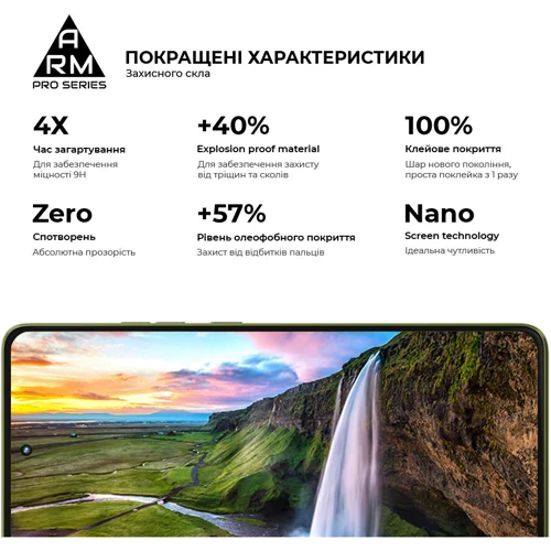 ArmorStandart Tempered Glass Pro Black for Motorola G86 5G (ARM86587)