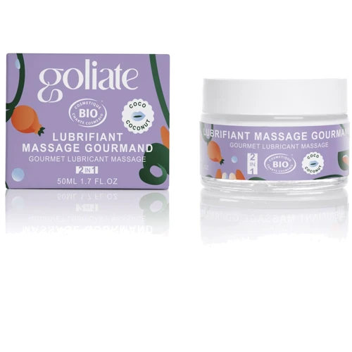 Массажное масло-лубрикант с ароматом и вкусом кокоса Goliate Couple Gourmand Coco 50 мл: Для кого Унисекс
