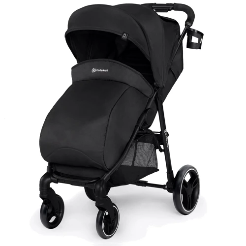 Прогулочная коляска Kinderkraft Grande City Black (KKWGCITBLK0000): Ширина шасси 57 см