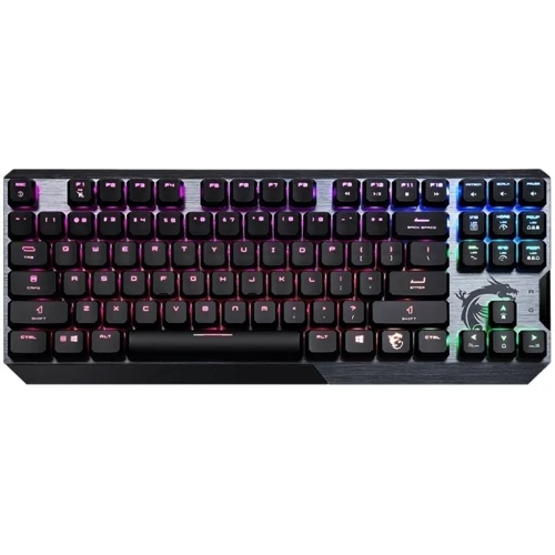Клавиатура MSI Vigor GK50 Low Profile TKL UA (S11-04UA210-GA7): Подключение проводное