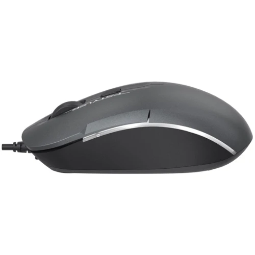 Мышь A4Tech FM26S USB Smoky Grey: Эргономика симметричная для левшей