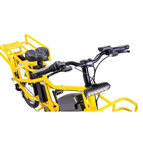 Електровелосипед Bayka City Bike 24" mid-drive motor 25Ah з двома батареями: Вага пристрою, кг 30