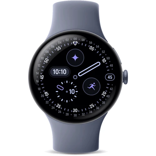 Смарт-часы Google Pixel Watch 4 45mm Satin Moonstone Aluminium Case with Moonstone Active Band