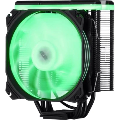 Кулер 2E Gaming Air Cool AC120D4TC-ARGB, LGA1700, 1366, 1200, 115X, AM5, AM4, AM3, AM3+, AM2, AM2+, FM2, (2E-AC120D4TC-ARGB): Кількість вентиляторів, шт 1