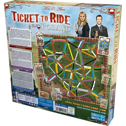 Настольная игра Days of Wonder Ticket To Ride Poland: Map Collection EN НА АНГЛИЙСКОМ ЯЗЫКЕ: Вид стратегические