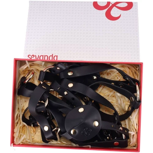 Портупея на грудь LOCKINK Sevanda Queen Chest Harness with Removable Bra