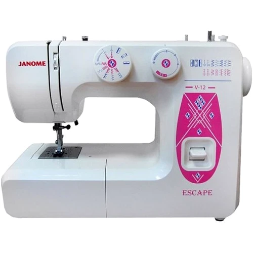 Швейна машина Janome Escape V-12: Максимальна швидкість, стібків/хв немає даних