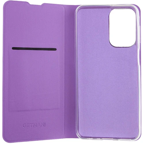 Аксессуар для смартфона Mobile Case GETMAN Elegant Lilac for Xiaomi Redmi Note 12 4G: Тип чехол-книжка